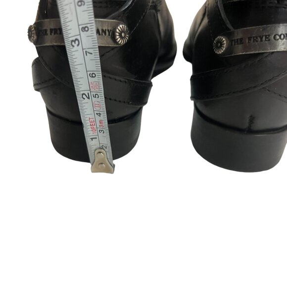Frye Lindsay Plate Heritage‎ Leather Western Minimalist Short Riding Boot 5.5 - Picture 4 of 9